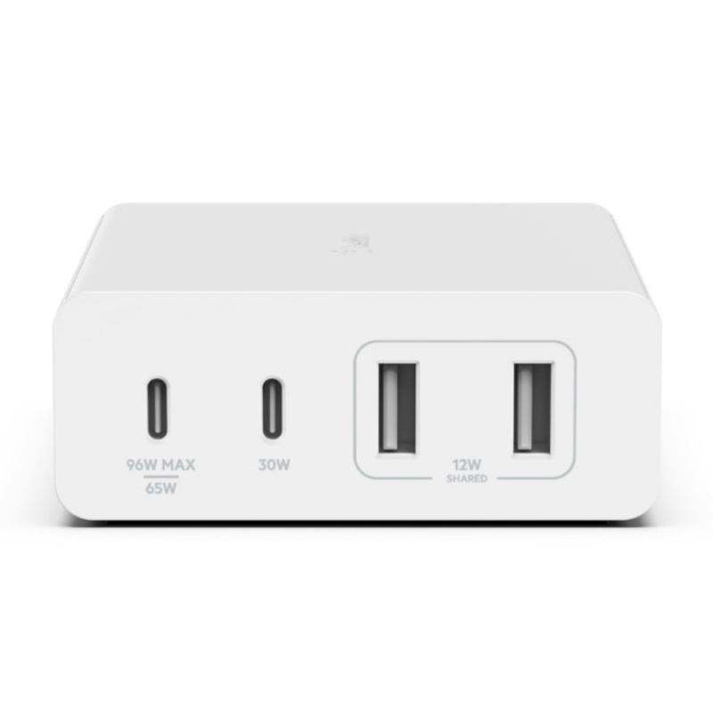 Зарядное устройство Belkin Boost Up Charge Pro GaN 4-Ports Charger 108W White (WCH010VFWH)