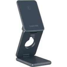 Зарядное устройство Canyon OnCharge 309 15W 3in1 Metal (CNS-WCS309M)