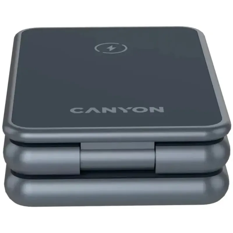 Зарядний пристрій Canyon OnCharge 309 15W 3in1 Metal (CNS-WCS309M)