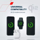 Зарядний пристрій Canyon OnCharge 309 15W 3in1 Metal (CNS-WCS309M)