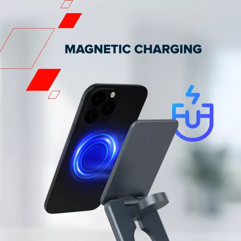 Зарядний пристрій Canyon OnCharge 309 15W 3in1 Metal (CNS-WCS309M)