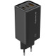 ColorWay GaN3 Pro Power Delivery (USB-A + 2 USB TYPE-C) (CW-CHS039PD-BK)