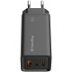 ColorWay GaN3 Pro Power Delivery (USB-A + 2 USB TYPE-C) (CW-CHS039PD-BK)