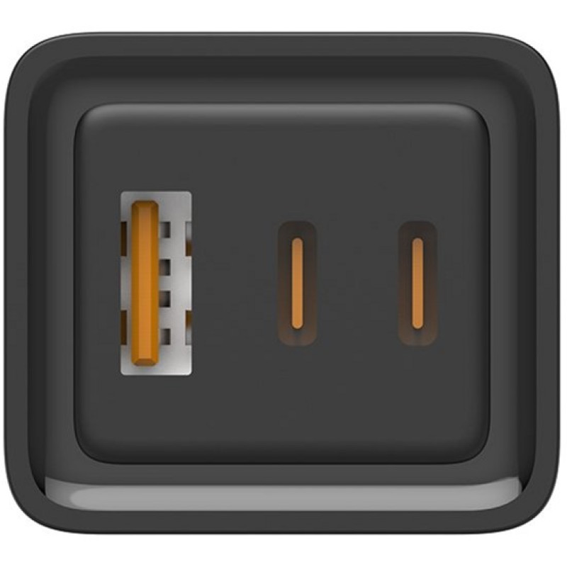 ColorWay GaN3 Pro Power Delivery (USB-A + 2 USB TYPE-C) (CW-CHS039PD-BK)