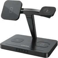 Зарядное устройство Canyon WS-404 Wireless Charging Station Black (CNS-WCS404)