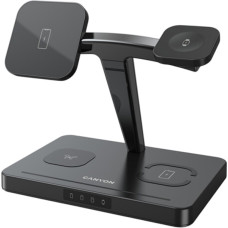 Зарядний пристрій Canyon WS-404 Wireless Charging Station Black (CNS-WCS404)