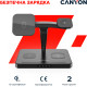 Зарядний пристрій Canyon WS-404 Wireless Charging Station Black (CNS-WCS404)