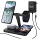 Зарядний пристрій Canyon WS-404 Wireless Charging Station Black (CNS-WCS404)