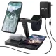 Зарядний пристрій Canyon WS-404 Wireless Charging Station Black (CNS-WCS404)