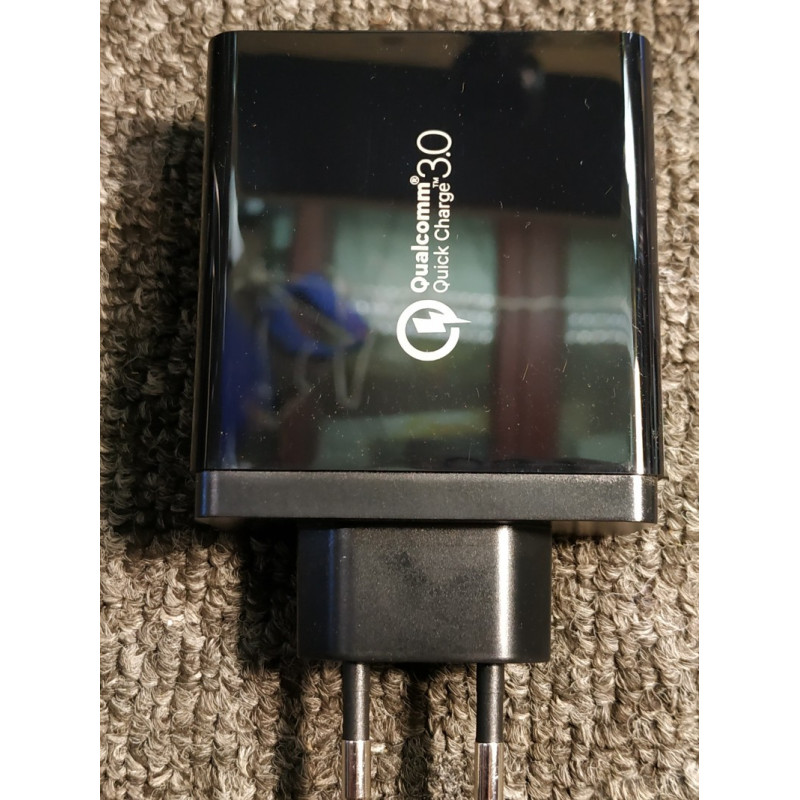 Зарядное устройство UGREEN CD161 36W 2xUSB QC 3.0 Charger Black (10216)