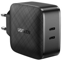 Ugreen Wall Charger 2хUSB-C CD216 66W Black (70867) 