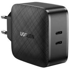 Ugreen Wall Charger 2хUSB-C CD216 66W Black (70867) 