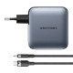 Зарядний пристрій Vention TZ-FETH0 100W GaN Gray Type-C cable (TZ-FETH0-EU)