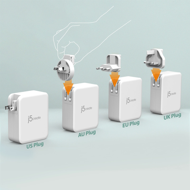 Зарядное устройство j5create JUP43130E-EN