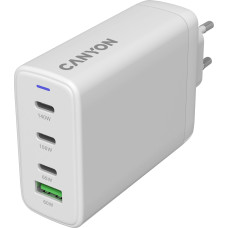Зарядное устройство Canyon CU140ACC GaN 150W White (CNS-CUW140ACC)