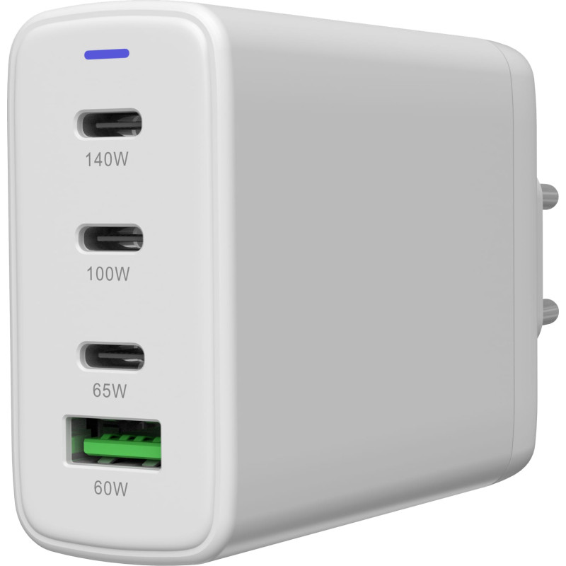 Зарядное устройство Canyon CU140ACC GaN 150W White (CNS-CUW140ACC)
