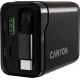 Зарядний пристрій Canyon OnCharge 65RC Build-In Cable 65W Black (CNS-CURC65ACB)