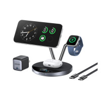 Зарядний пристрій Anker Prime Wireless 3-in-1 25W AirCool Dock Stand (B25X7G11)