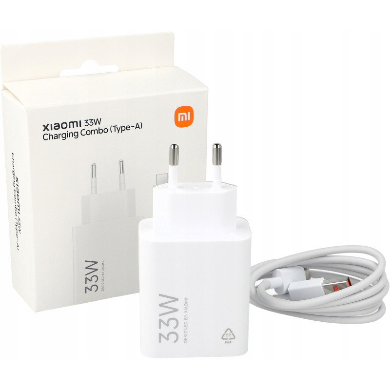 Xiaomi Wall Charger 33W White Type-C Cable (BHR9956EU)