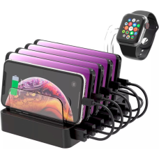Choetech Q3008 68W Charing Station Black
