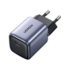Зарядное устройство UGREEN CD319 Nexode Mini GaN 30W 1xUSB-C PD3.0 QC4.0 Wall Charger Gray (90666)