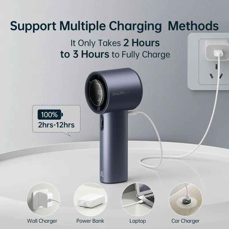 Вентилятор Jisulife Handheld Fan Pro1 grey
