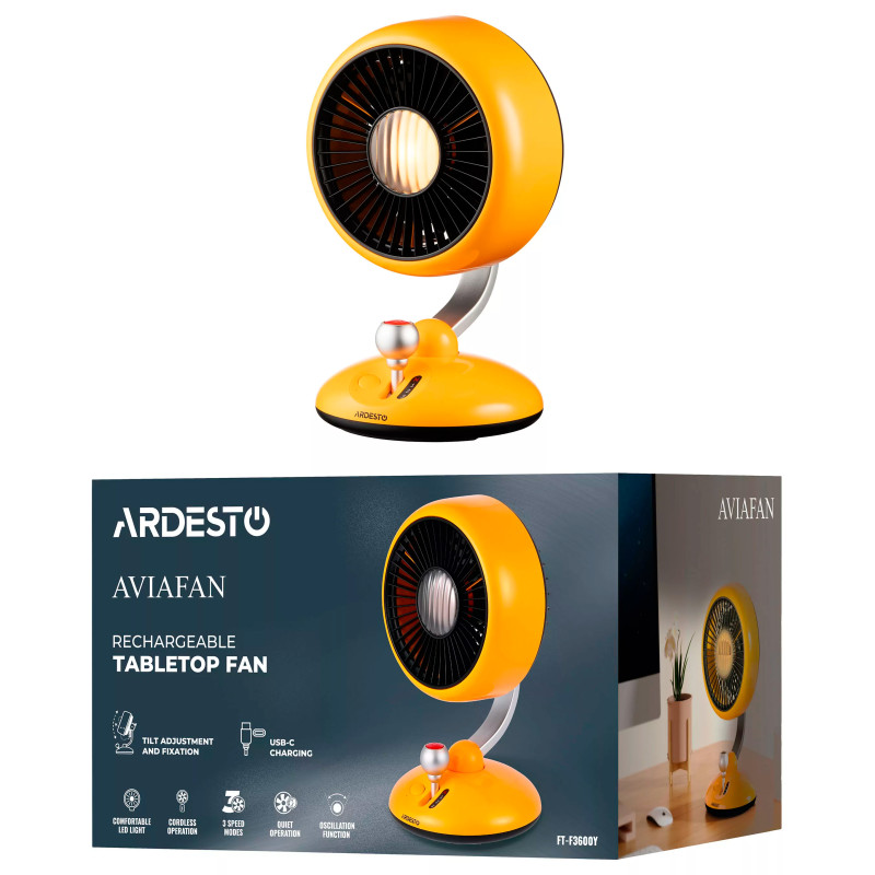 Вентилятор Ardesto AviaFan (FT-F3600Y)