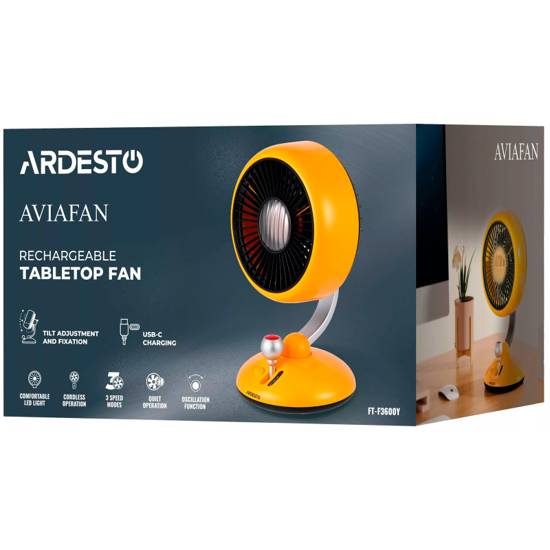 Вентилятор Ardesto AviaFan (FT-F3600Y)