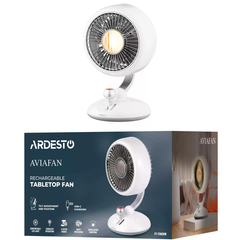 Вентилятор Ardesto AviaFan (FT-F3600W)