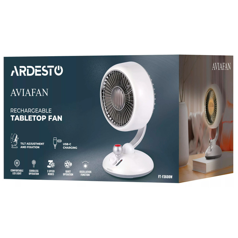 Вентилятор Ardesto AviaFan (FT-F3600W)