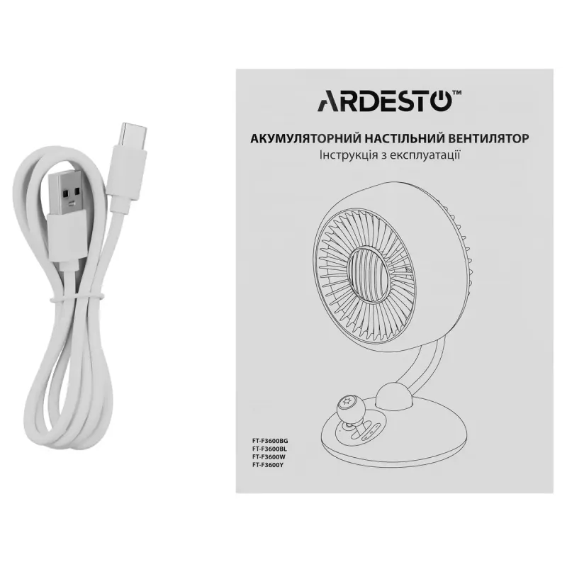 Вентилятор Ardesto AviaFan (FT-F3600BG)