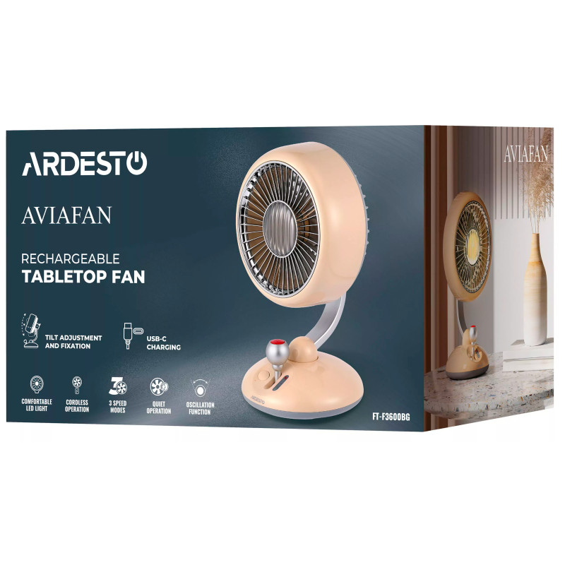 Вентилятор Ardesto AviaFan (FT-F3600BG)
