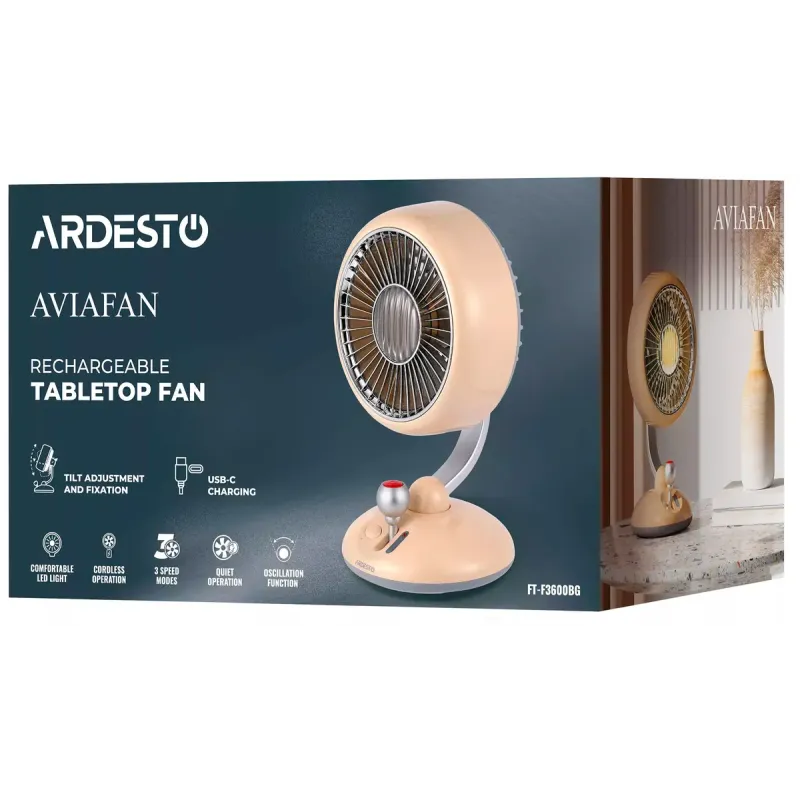 Вентилятор Ardesto AviaFan (FT-F3600BG)
