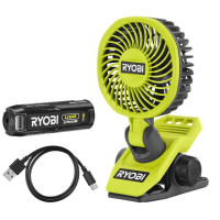 Вентилятор Ryobi USB Lithium RCF4-120G (5133006143)