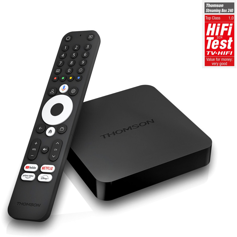 Медіаплеєр Thomson Streaming Box 4K UHD 245G