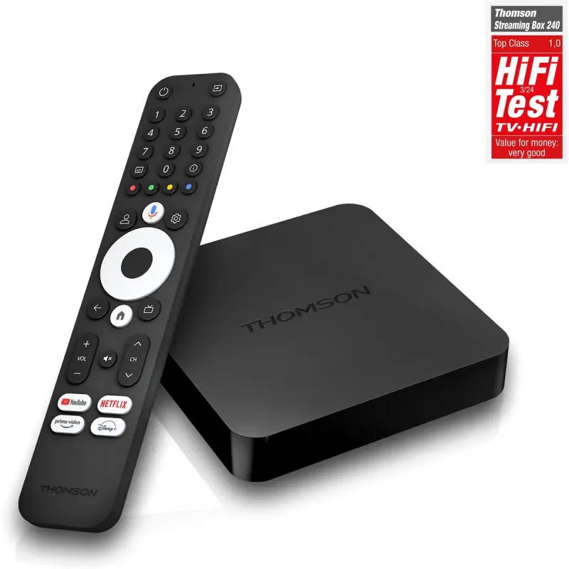 Медіаплеєр Thomson Streaming Box 4K UHD 245G