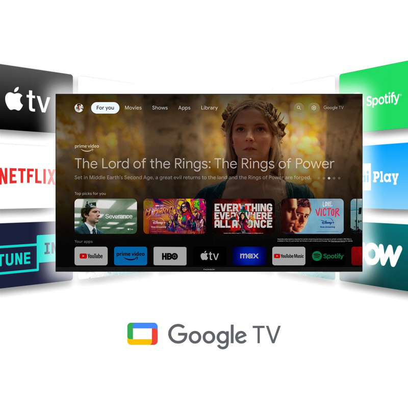 Медіаплеєр Thomson Streaming Box 4K UHD 245G