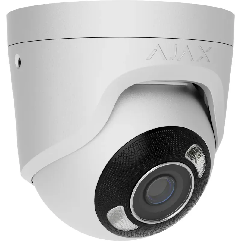IP-камера Ajax TurretCam HL 8MP 2.8mm White (000059518)