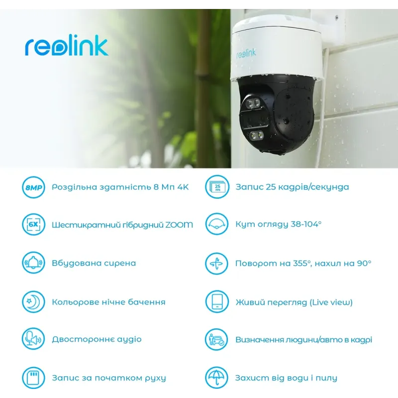 IP Камера Reolink  TrackMix PoE