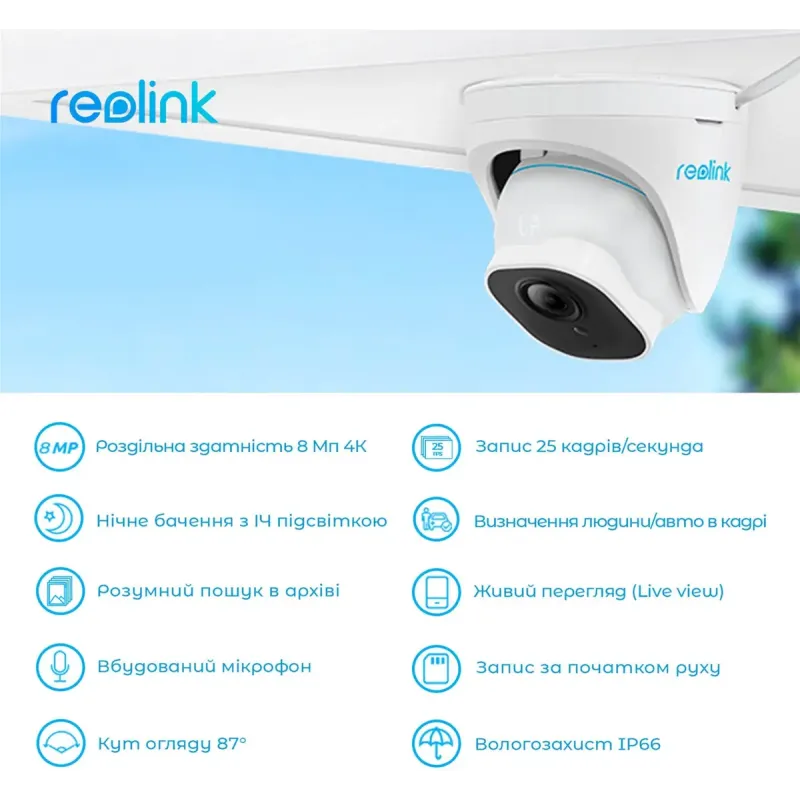 IP Камера Reolink  RLC-820A