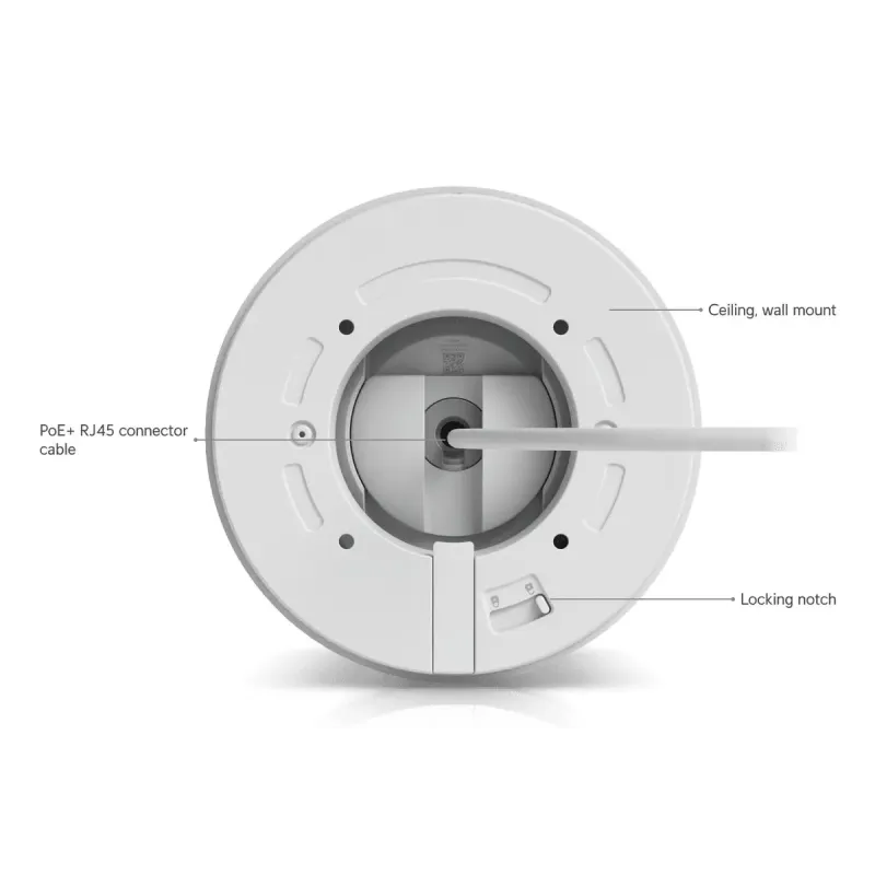 IP Камера Ubiquiti UniFi G6 Pro Turret (UVC-G6-PRO-TURRET-W)