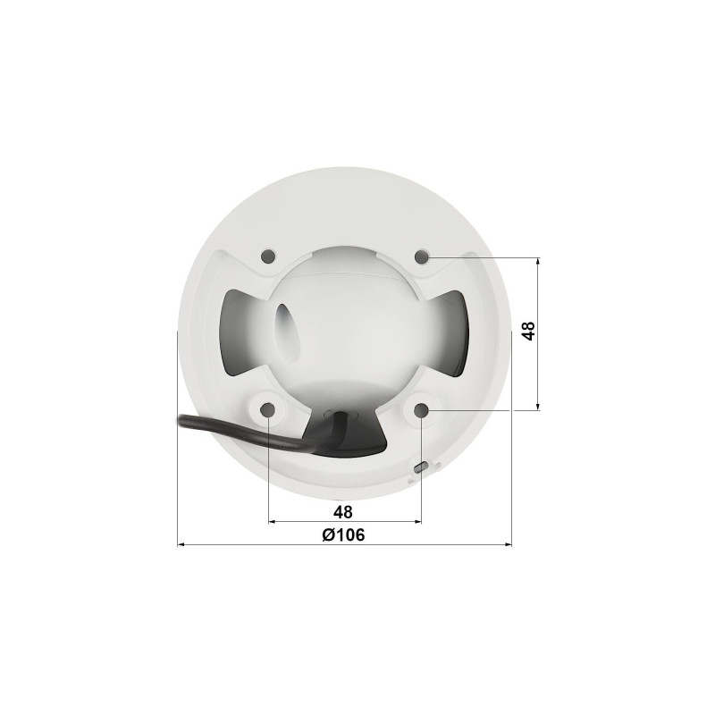 IP-камера DAHUA Technology  DH-HAC-HDW1200TP-IL-A (2.8мм)
