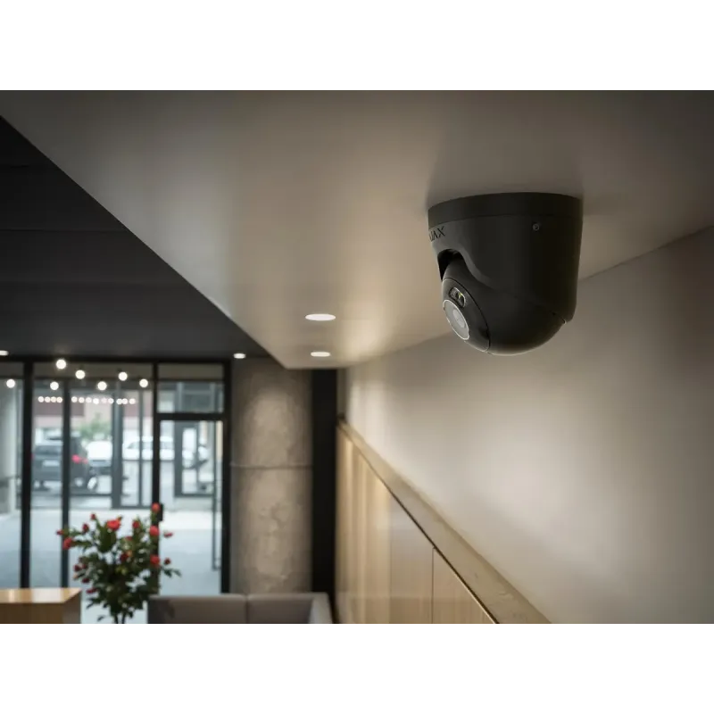IP Камера Ajax TurretCam HL 5MP 4mm Black (000059517)