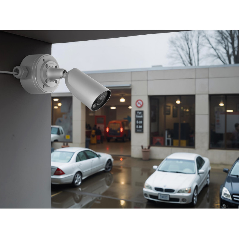 IP-камера Ajax BulletCam HL 5MP 2.8mm White (000059506)