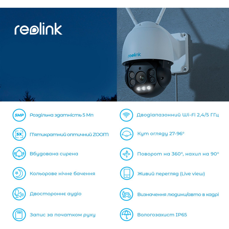 IP Камера Reolink  RLC-523WA