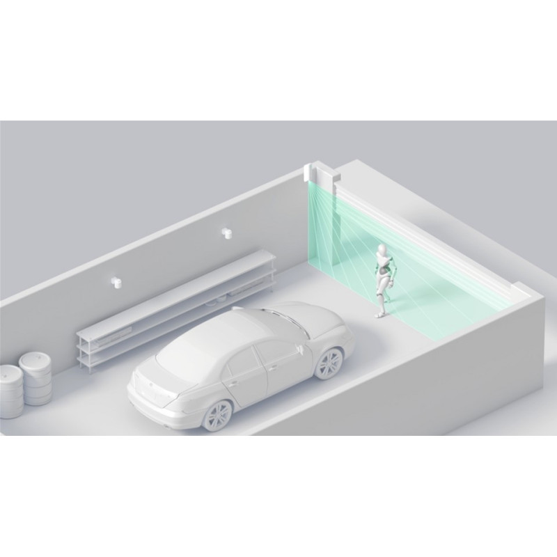 Розумний датчик Ajax MotionProtect Curtain White (000012972)