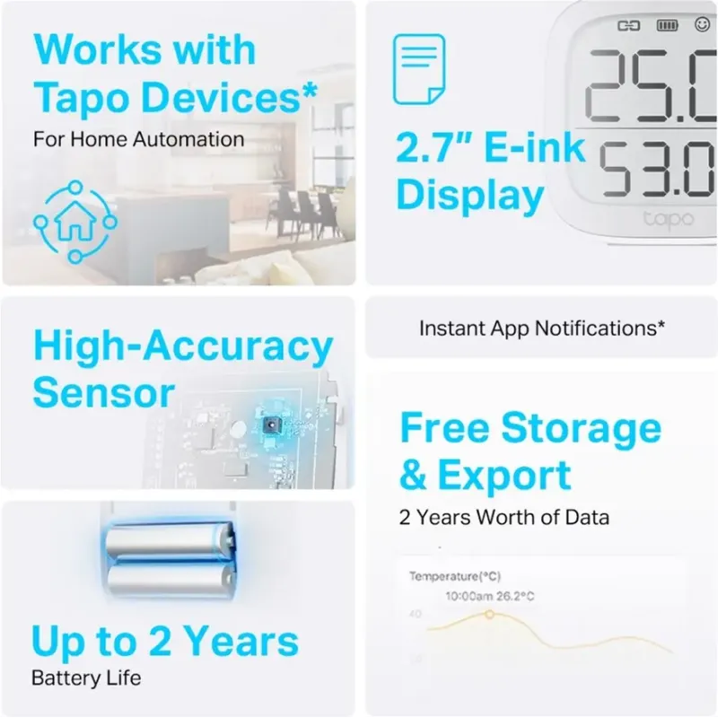 Розумний датчик TP-LINK Tapo T315