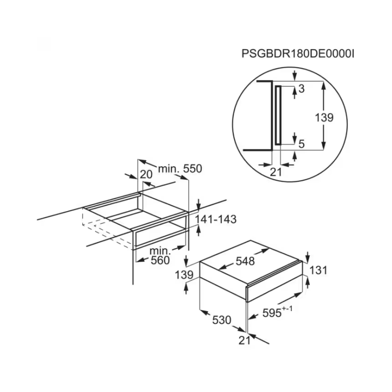 Шафа для підігріву посуду Electrolux LBD4T