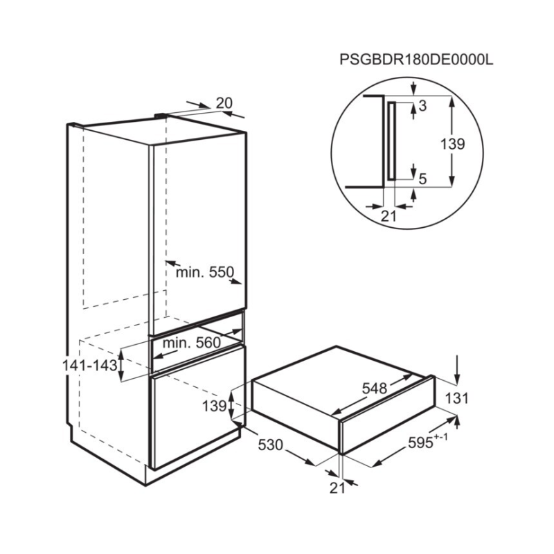 Шафа для підігріву посуду Electrolux LBD4T