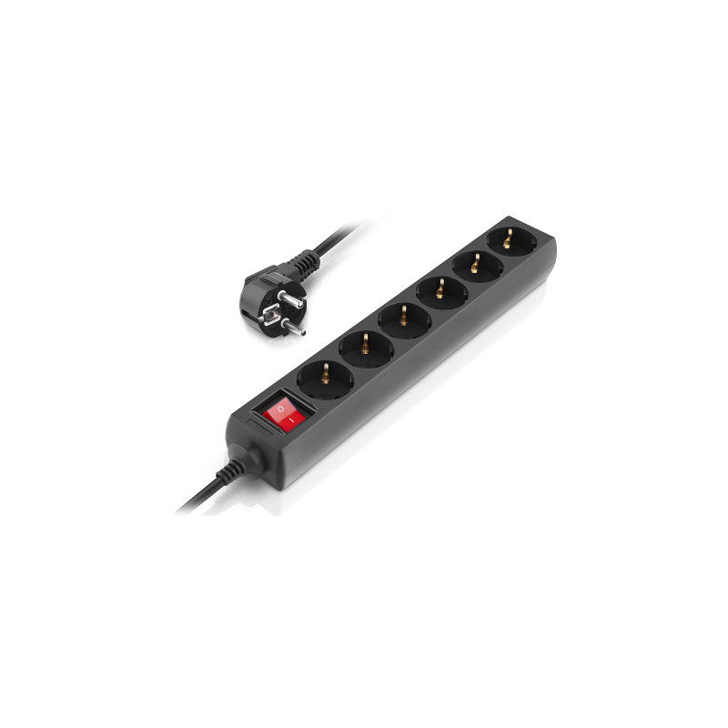 REAL-EL RS-6 Protect M 5м Black (EL122300036)